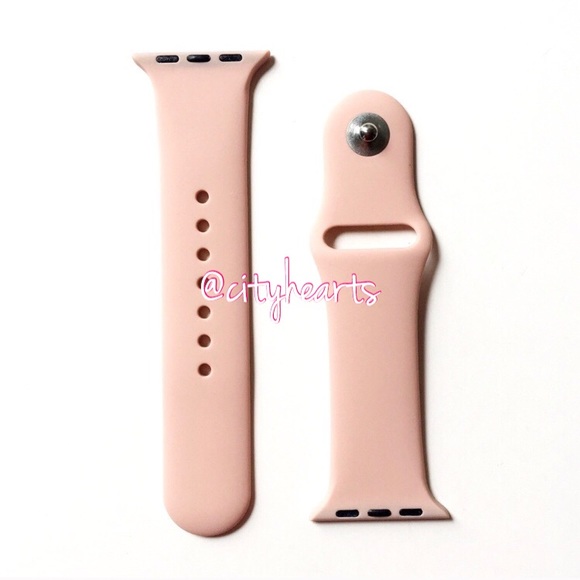 NEW Pink Sand Apple Watch Sport Band - Picture 2 of 5